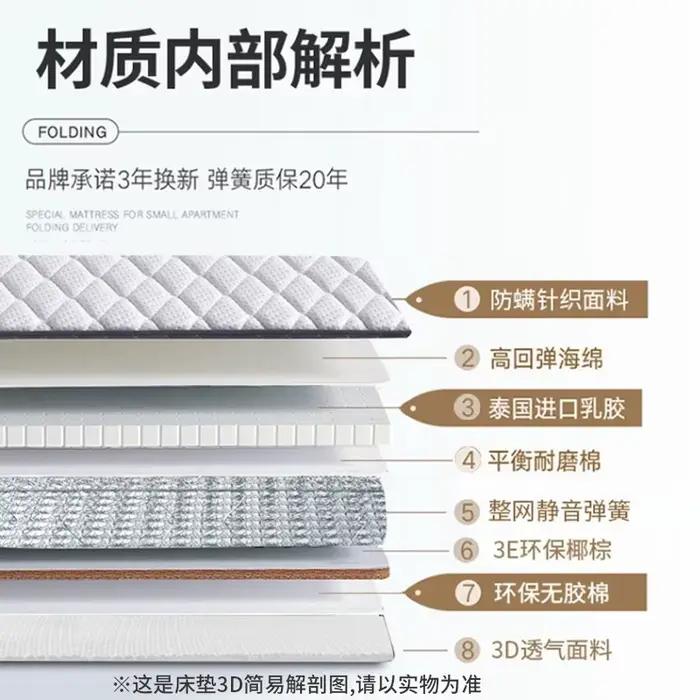 Matelas en Latex souple et dur