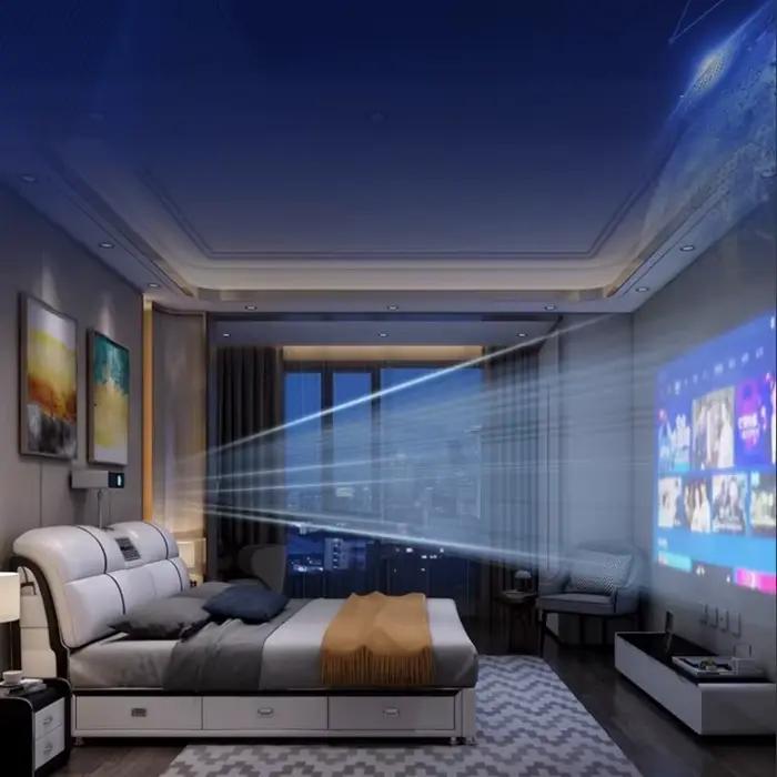 Lits de chambre à coucher de luxe 180x200 avec tiroirs de rangement