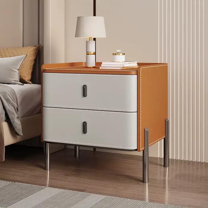 Tables De chevet esthétiques italiennes De luxe moderne à la mode Table