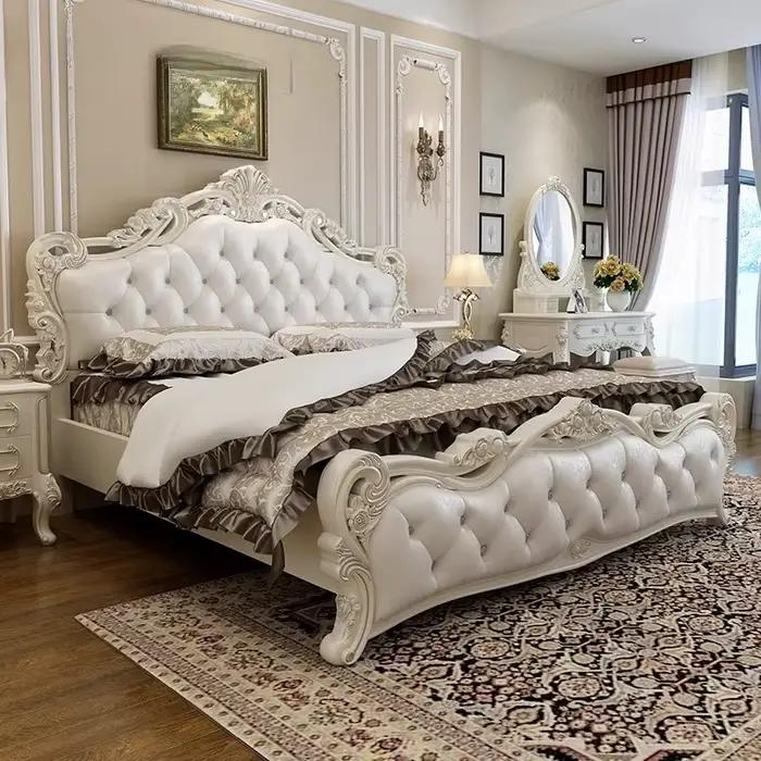 Organisateur européen lits tête de lit fantaisie luxe
