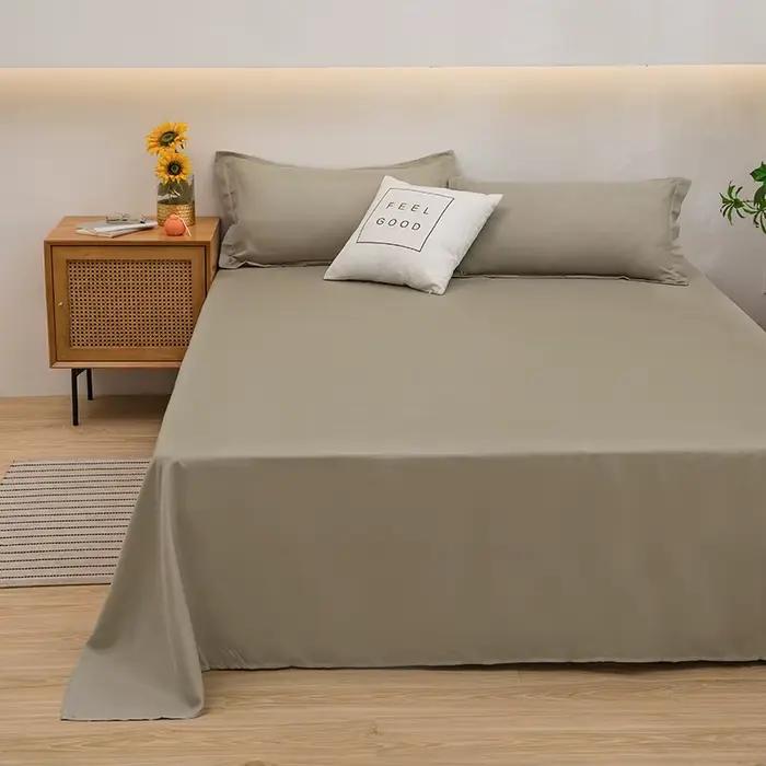 Un drap simple de couleur unie