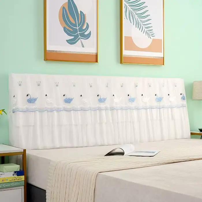 Housse de tête de lit en dentelle Jacquard exquise de haute qualité