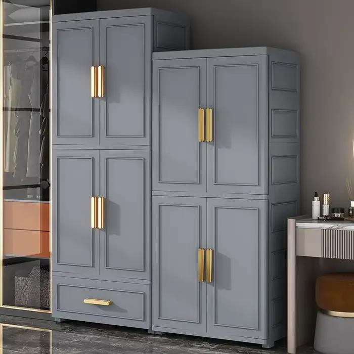 Tiroir empilable armoire robes esthétiques en plastique appartement