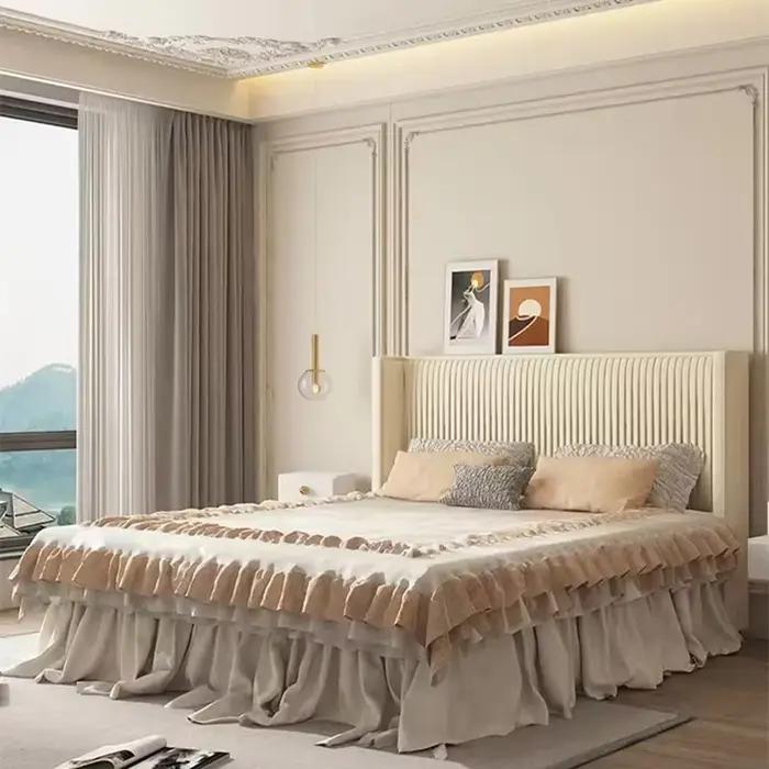 Cadre de lit confortable et élégant de 1