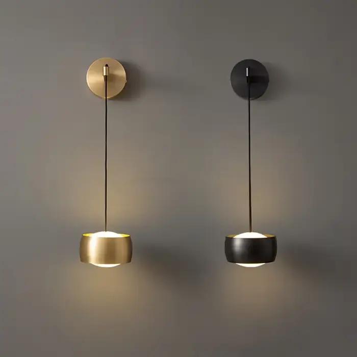 Applique Murale LED en Cuivre au Design Moderne