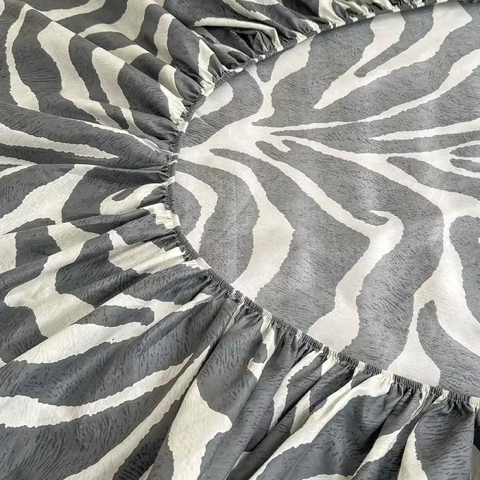 Drap de lit avec bande élastique