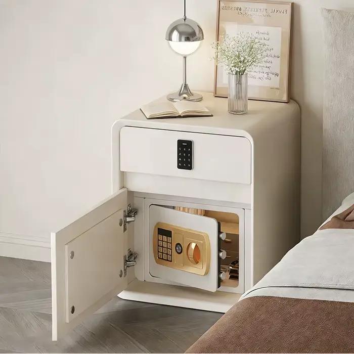 Armoire de chevet blanche pour filles