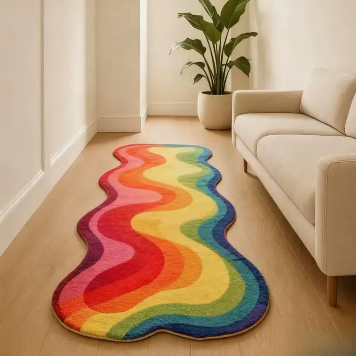 Tapis de sol épais pour chevet