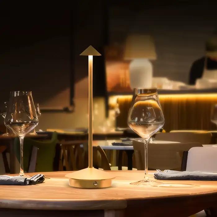 Lampes de table sans fil rechargeables à LED