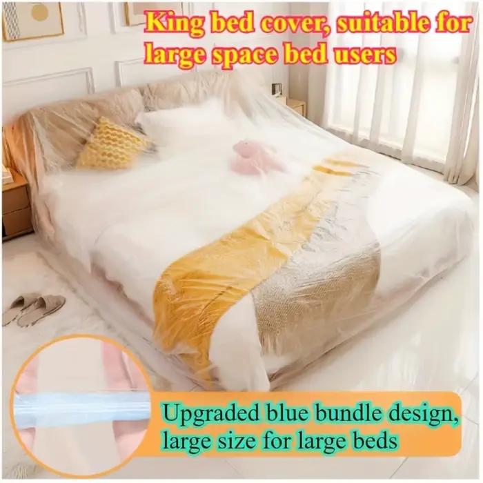 Lot de 2 housses de lit extra larges
