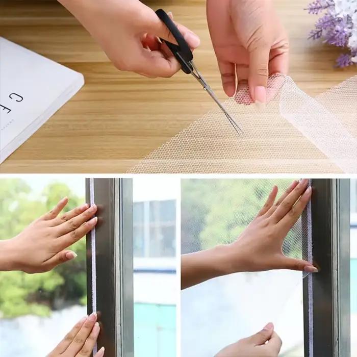 Moustiquaire DIY pour lit et fenêtre