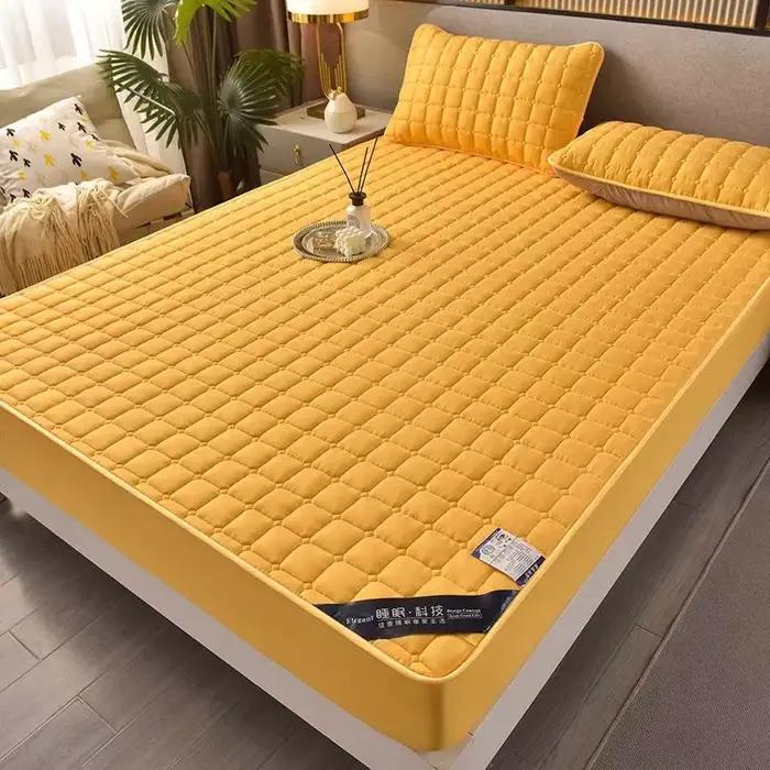 Housse de matelas matelassée douce et agréable pour la peau