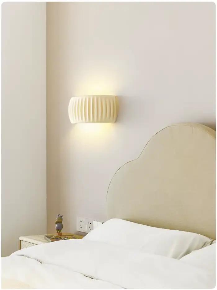 Applique murale européenne en résine pour chambre à coucher