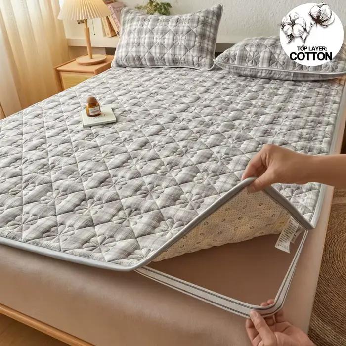 Housse de matelas Super confort - Souche supérieure 100 % coton