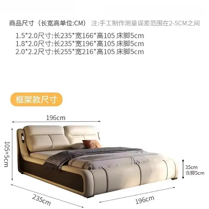 Lit Queen multifonction pour femme