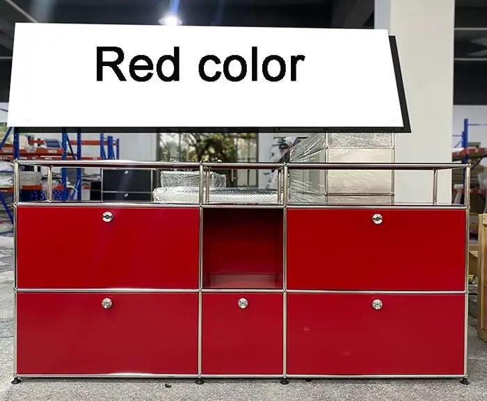 Armoire de module de meubles modulaires de paiement d'équilibre rangement en métal