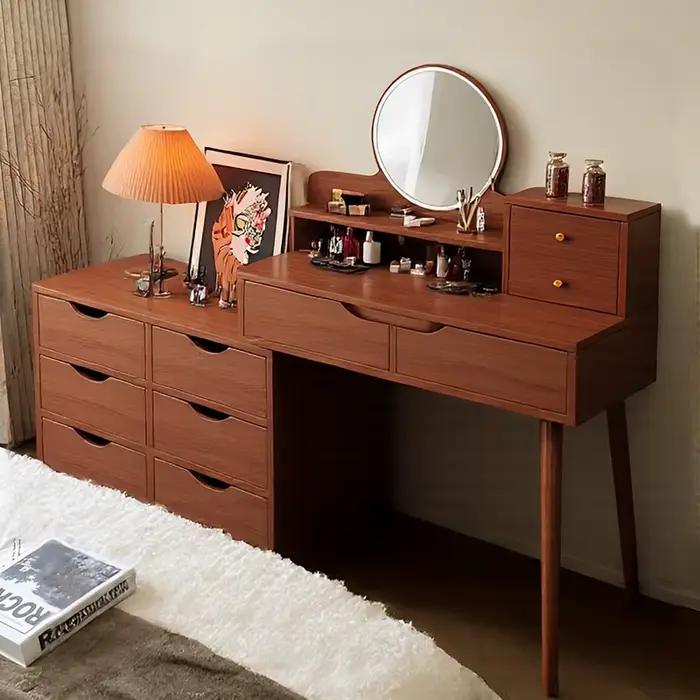 Bureau De vanité De luxe pour chambre à coucher avec tiroir large