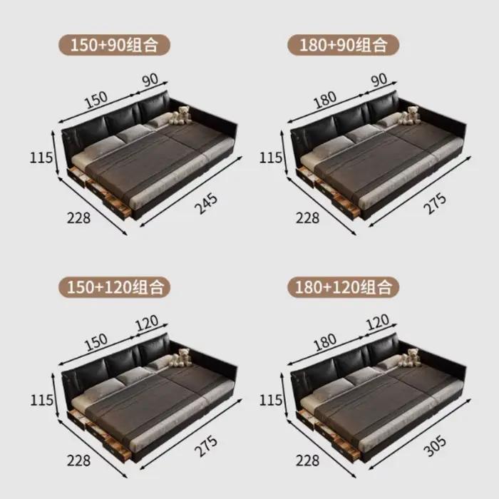 Lit japonais Unique chambre moderne garçon Double enfants lit De luxe dormir Cama De Lujo Para dortoir accessoires pour la maison