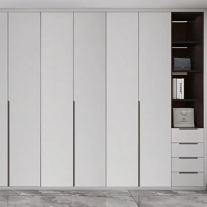 Armoire de garde-robe à poignée cachée