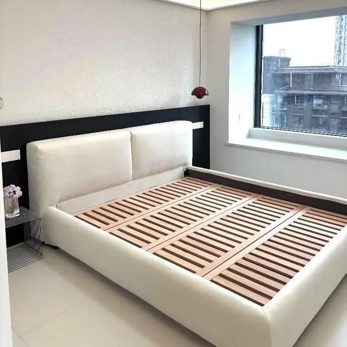 Tête de lit de luxe, ensemble de lit mignon
