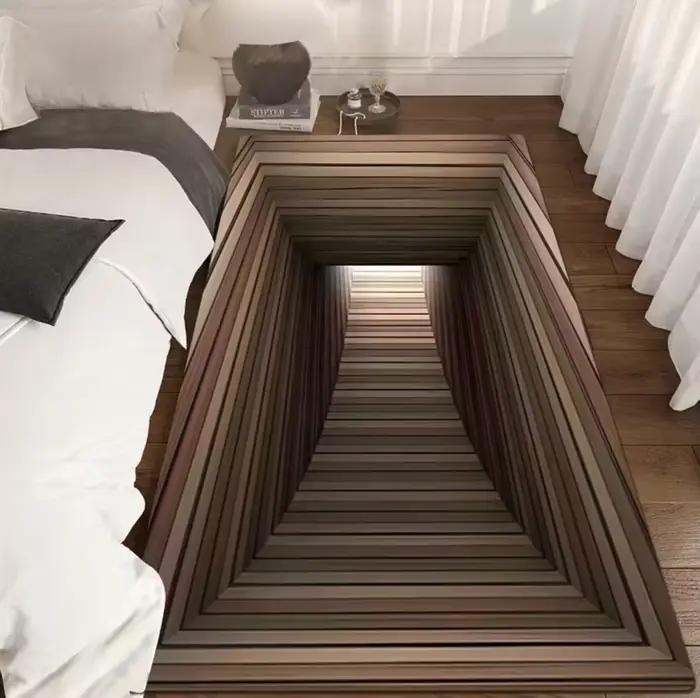 Tapis de couloir de chambre à coucher