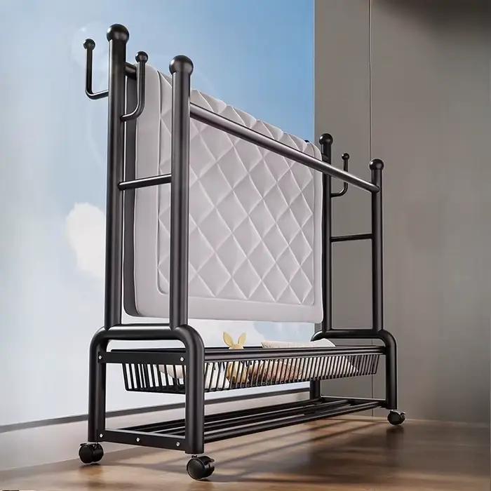 Hôtel chambre porte-vêtements minimaliste en métal placard filles