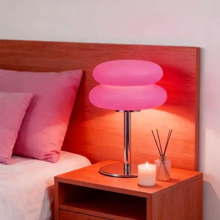 Lampes de Table de chambre à coucher lampe de chevet en forme de pain salon lumière ambiante