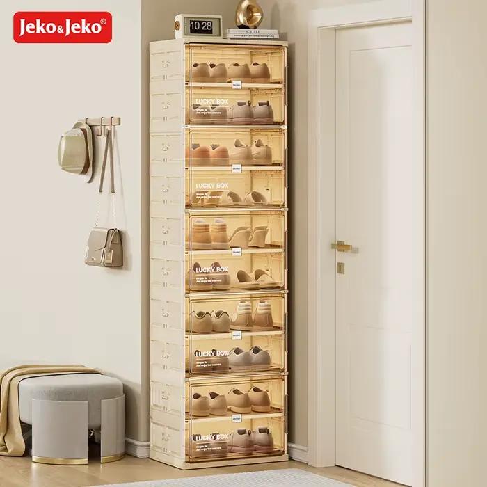 Jeko & Jeko Durable réglable gain de place armoire support de placard chaussures rangement boîte à chaussures organisateur