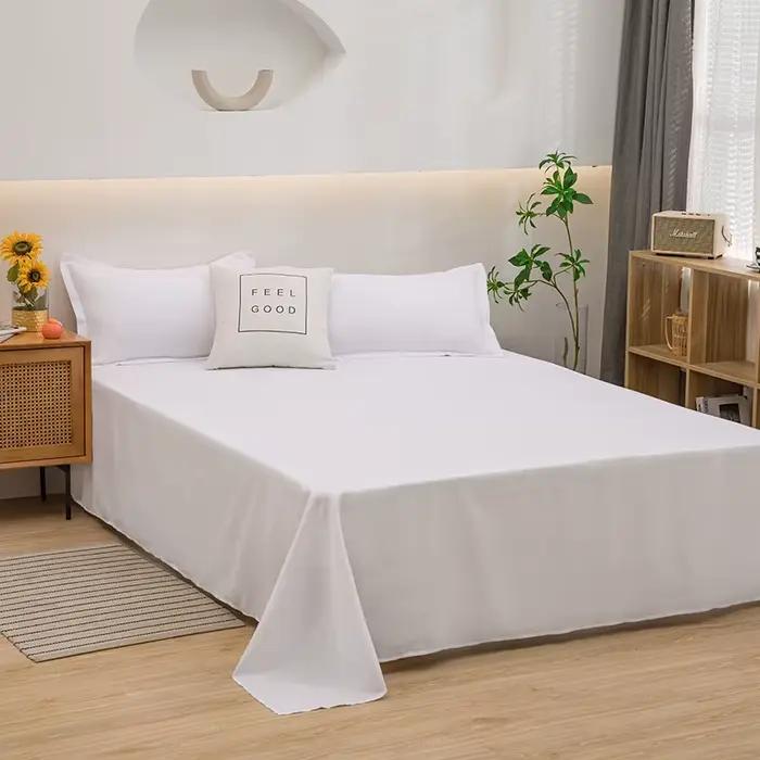 Draps de linge de lit doux pour la maison