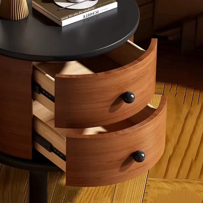 Table De chevet Premium du milieu du siècle