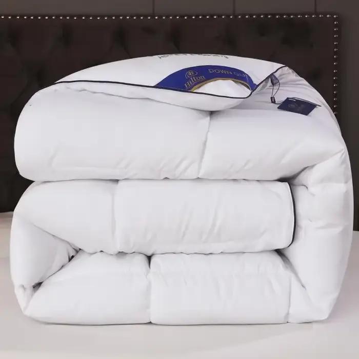 Couette en velours de plumes chaude