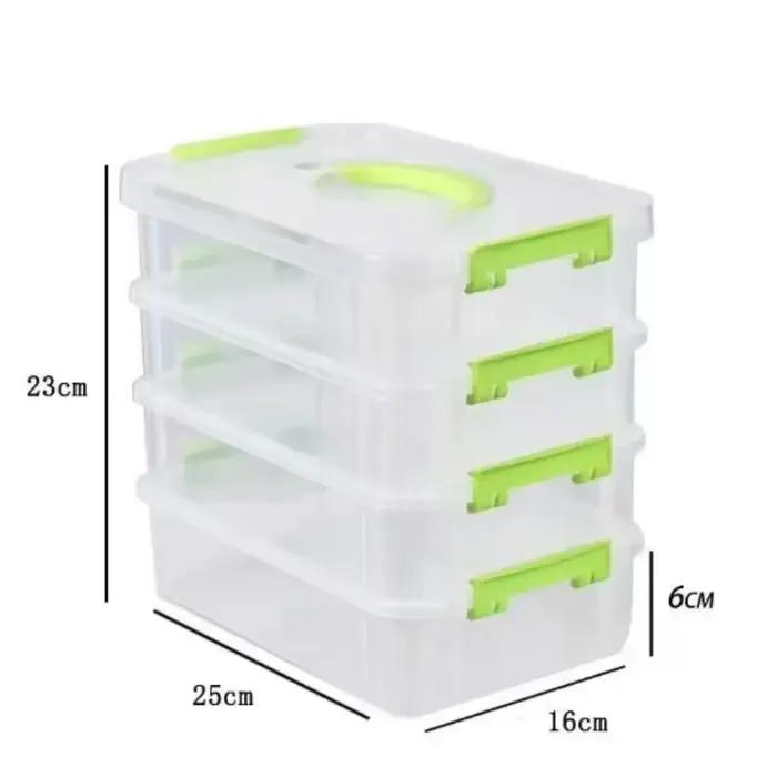 Boîte de rangement pour blocs de construction