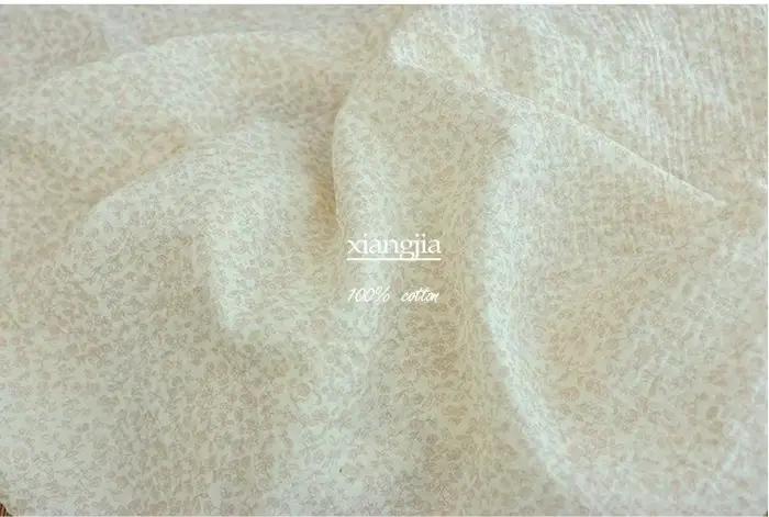 Tissu en gaze de coton Double couche 135x50cm