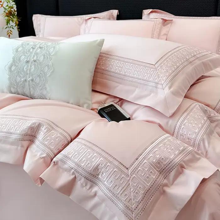 Parure de lit 100% coton pur
