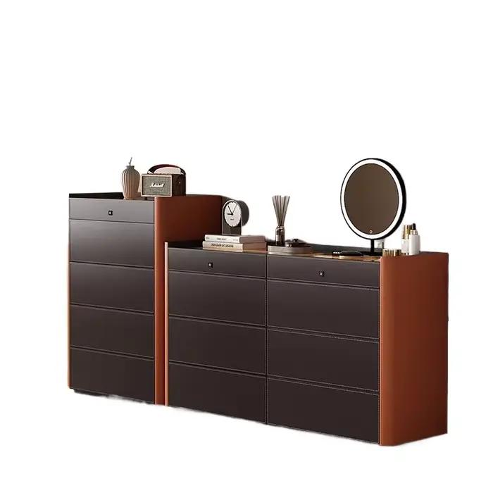 Cube vitrine Salon armoires anti-poussière polyvalent adultes debout armoire plancher luxe Muebles