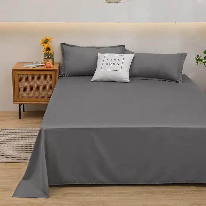Un drap simple de couleur unie