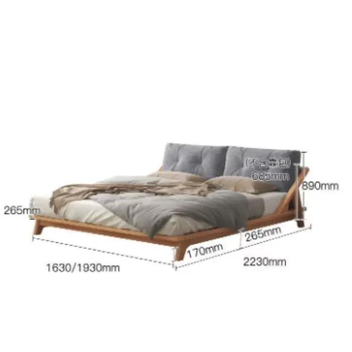 Rangement lit Double chambre Table de chevet lit de couchage français tables de nuit King Mobili Per La Casa accessoires de maison