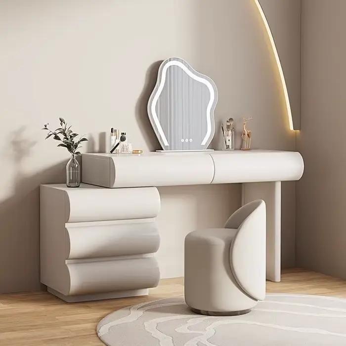 Armoire De rangement De chambre De luxe coiffeuse Recamera maquillage