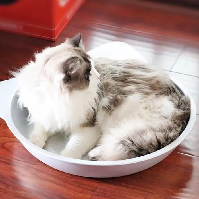 Lit de chat en aluminium