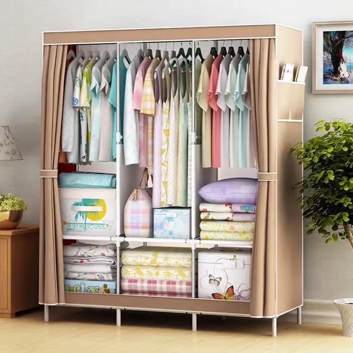 Garde-robe à grille simple renforcée