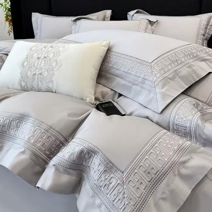 Parure de lit 100% coton pur