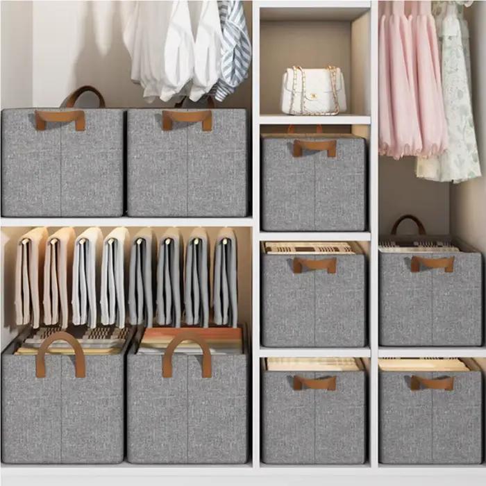 Boîte de rangement cation de garde-robe domestique