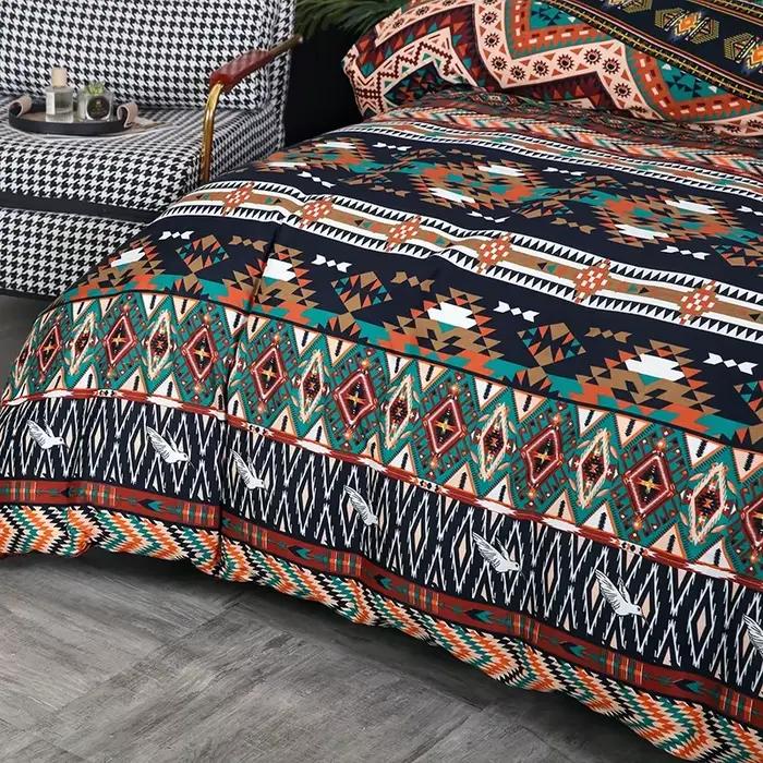 Parure de lit Boho 3 pièces
