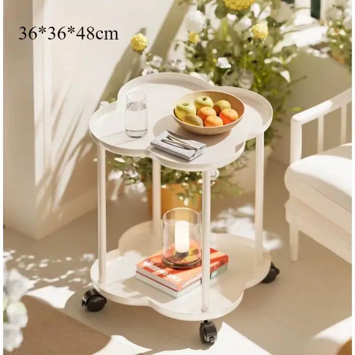 Nouvelle table de chevet simple avec étagère amovible