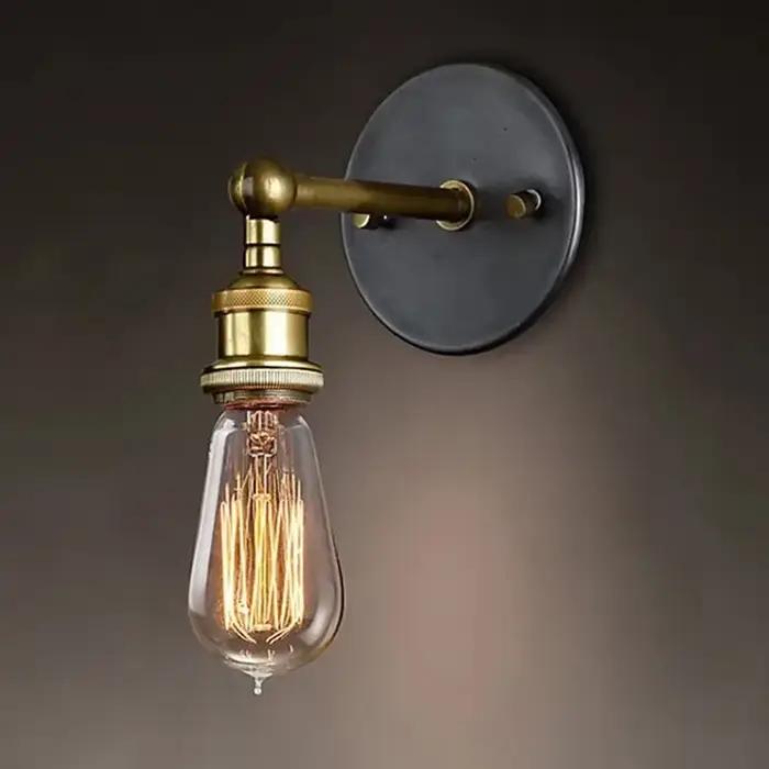 Lampe murale rétro de style industriel E27