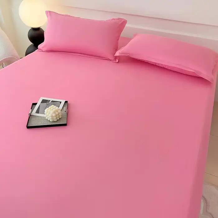 Draps plats de couleur unie