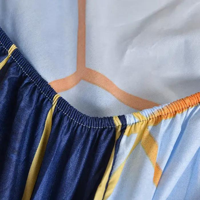 Drap-housse imprimé taille unique