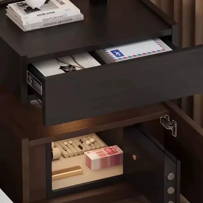 Table de chevet avec rangement