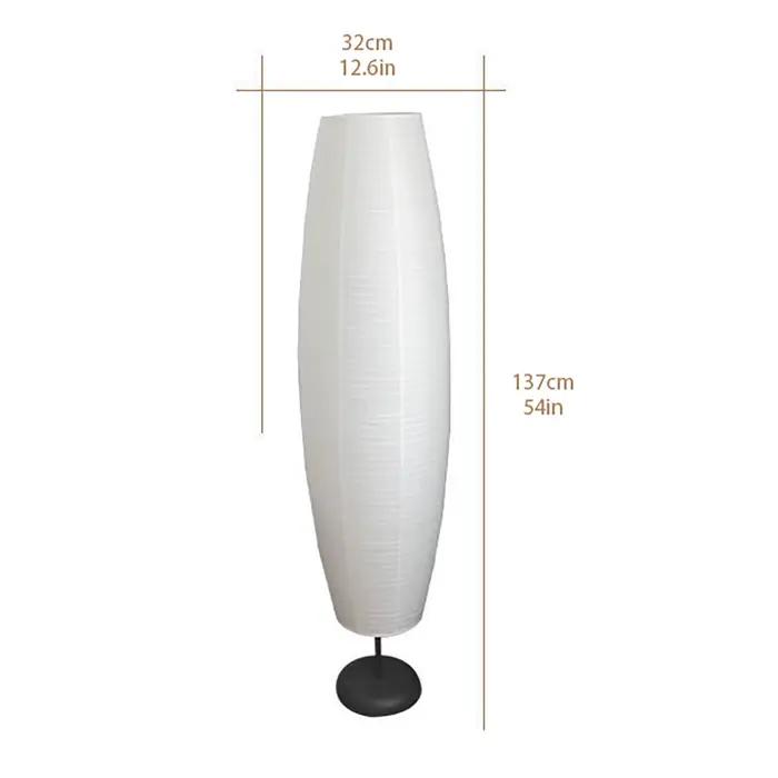 1 abat-jour en papier pour lampe de chevet