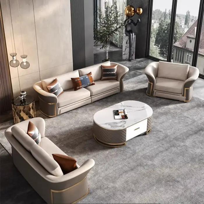 Expérience élégance Comt canapé inclinable de luxe moderne